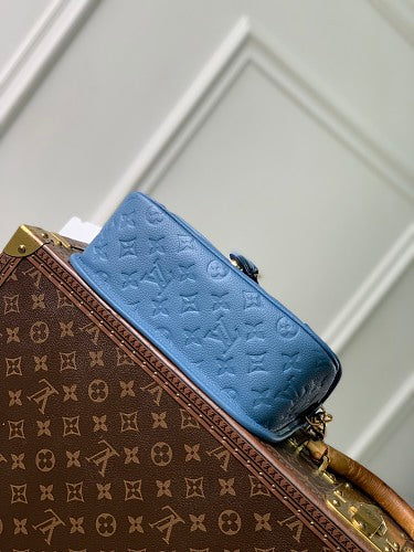 Louis Vuitton Diane Monogram Empreinte Leather in the Blue Jean