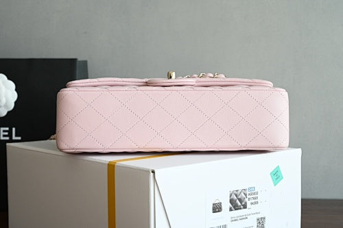 Chanel Light Pink Classic Flap Bag