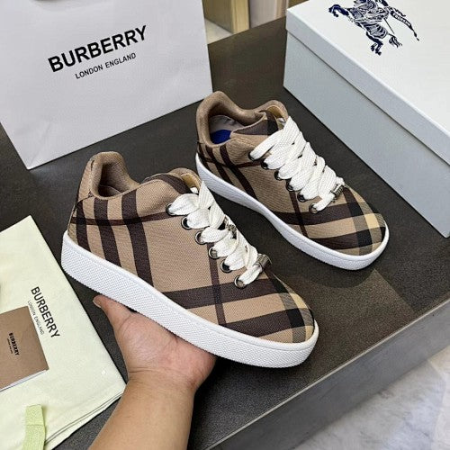Burberry Vintage Check Low-Top Sneakers