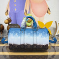 Louis Vuitton Keepall Bandoulière 25 Monogram Pigment Canvas – Blue Gradient