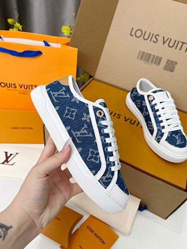 Louis Vuitton Stellar Monogram Denim Low