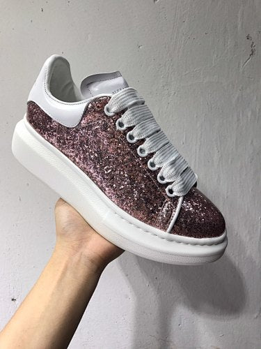 Alexander McQueen Oversized Glitter Sneakers