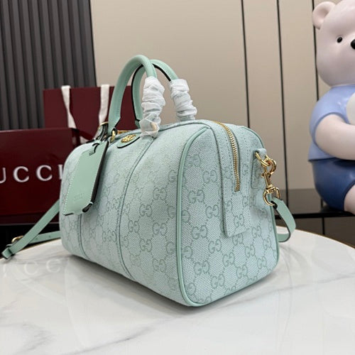 Gucci GG Canvas Boston Bag / Top Handle Bag