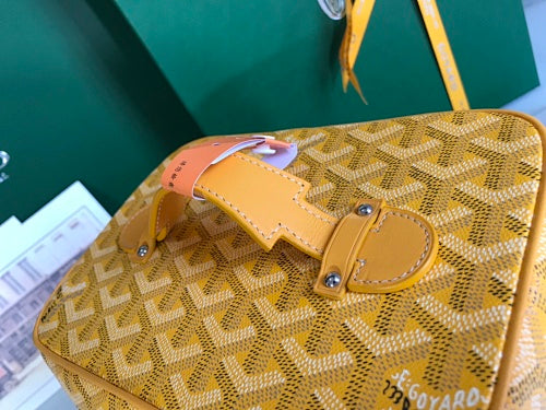 Goyard Yellow Goyardine Train