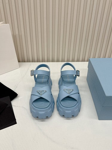 Prada Monolith platform sandals