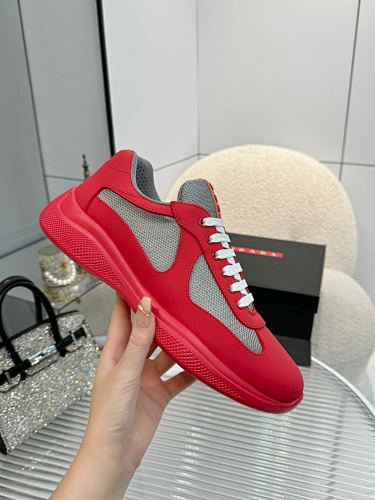 Prada America’s Cup–style Technical Mesh Sneaker