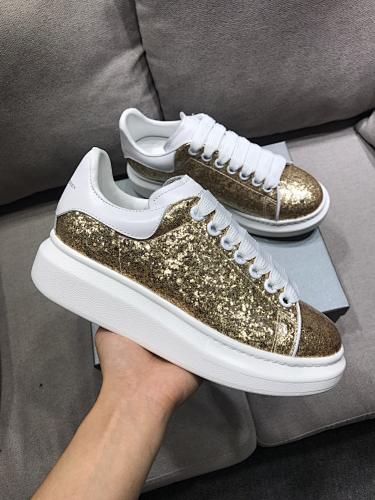 Alexander McQueen Oversized Glitter Sneakers