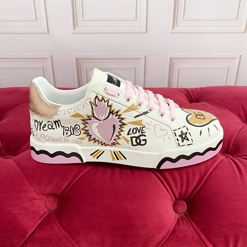 Dolce & Gabbana Portofino Light Graffiti Sneakers