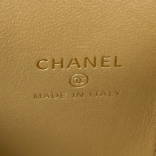Chanel Black Quilted Mini Vanity Case