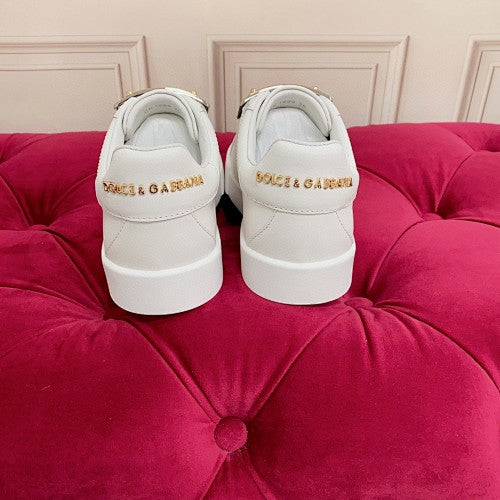 Dolce & Gabbana Portofino / Daymaster-style Logo Plaque Sneakers