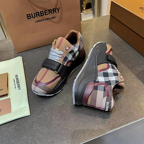 Burberry Vintage Check chunky strap sneakers