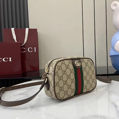 Gucci Ophidia GG Supreme Mini/Small Camera Crossbody Bag