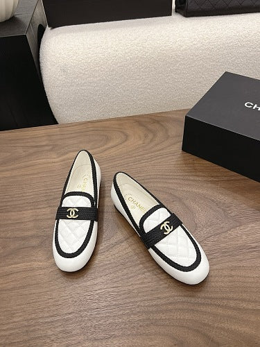 hanel Quilted CC Loafers