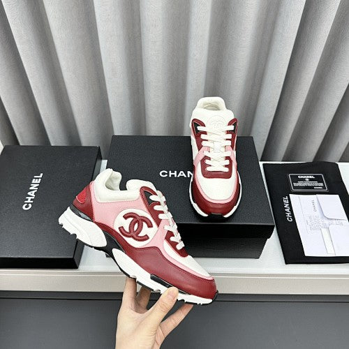 Chanel CC Logo chunky runner sneakers