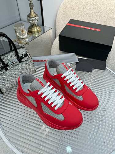 Prada America’s Cup–style Technical Mesh Sneaker