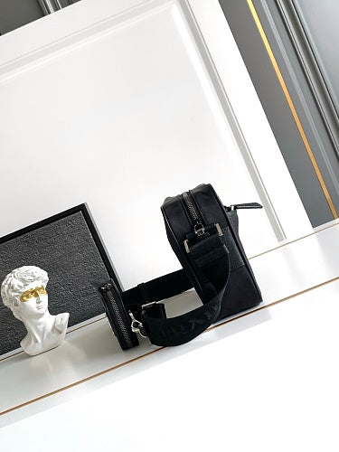 Prada Black Re-Nylon Shoulder/Crossbody Bag