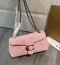 Coach Pink Quilted Tabby Shoulder Bag