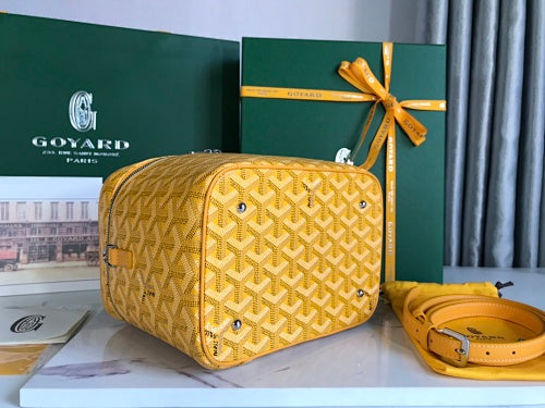 Goyard Yellow Goyardine Train