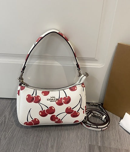 Coach Teri Shoulder Bag with Cherry Print