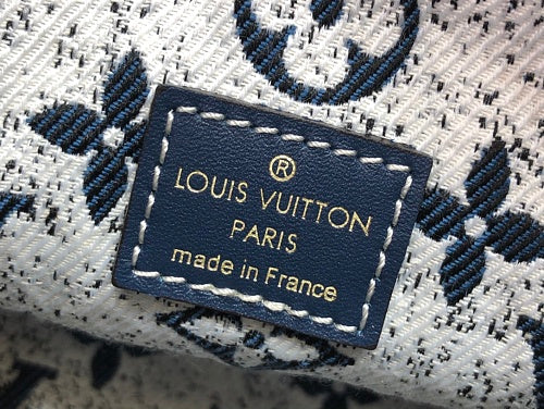 Louis Vuitton Nano Speedy Blue Monogram Denim