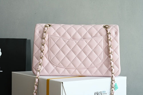 Chanel Light Pink Classic Flap Bag