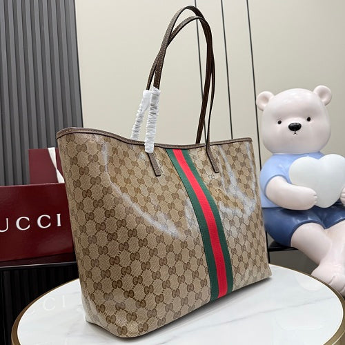 Gucci Ophidia Soft GG Supreme Large Tote Bag