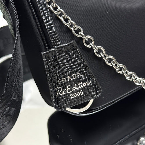 Prada Pink Re-Edition 2005 Re-Nylon Shoulder Bag