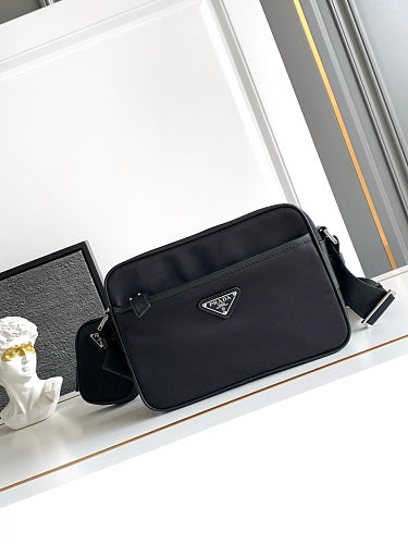 Prada Black Re-Nylon Shoulder/Crossbody Bag