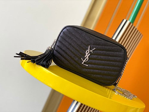 Saint Laurent (YSL) Black Lou Camera Bag