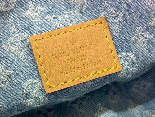 Louis Vuitton Nano Speedy Sky Blue Monogram Denim