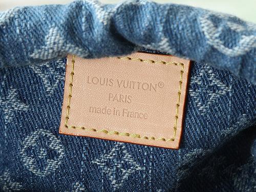 Louis Vuitton Monogram Denim Noé-style Bucket Bag