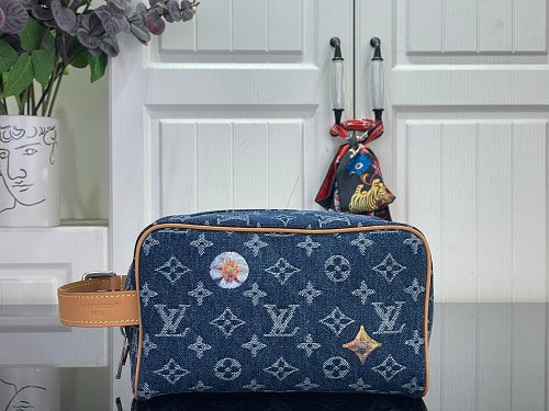 Louis Vuitton Monogram Denim Toiletry Pouch