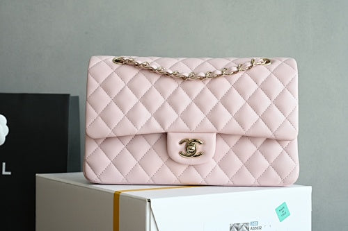 Chanel Light Pink Classic Flap Bag