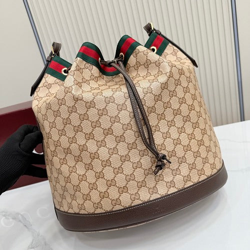 Gucci Ophidia GG Supreme Bucket Bag