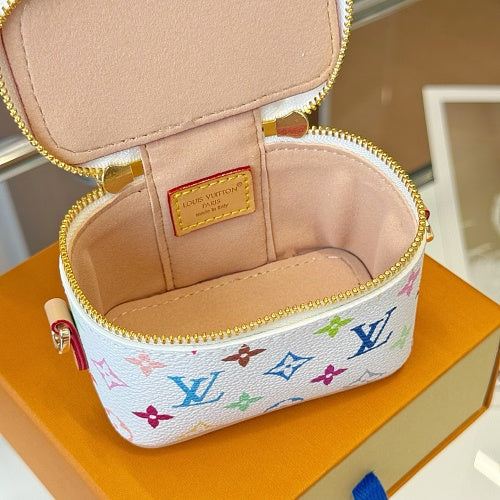 Louis Vuitton Nice Nano White Monogram Multicolor Canvas