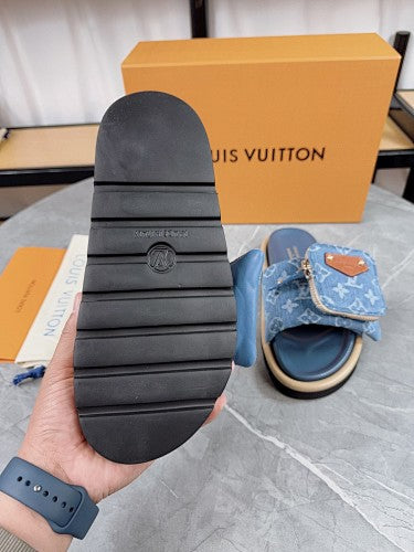 Louis Vuitton Monogram Slide Sandals
