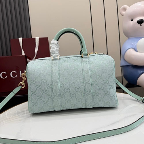 Gucci GG Canvas Boston Bag / Top Handle Bag