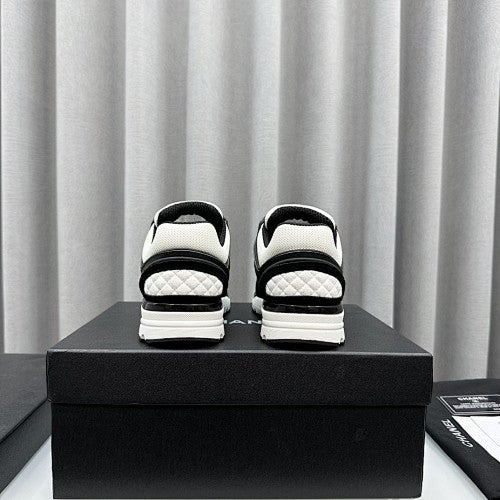 Chanel CC Mesh & Suede Chunky Sneakers