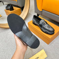 Louis Vuitton LV Initials Damier Graphite Loafers