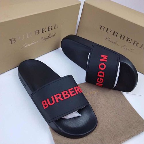 Burberry Logo Pool Slide Sandals