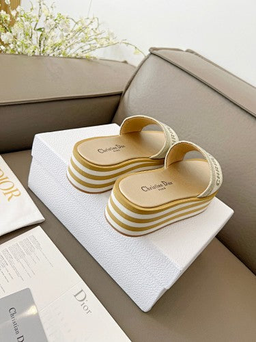 Dior Dway Platform Slide Sandals