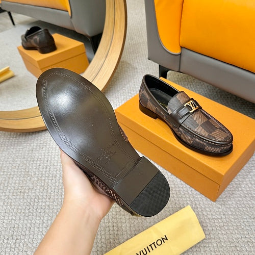Louis Vuitton Major Loafers / LV Initials Damier Loafers