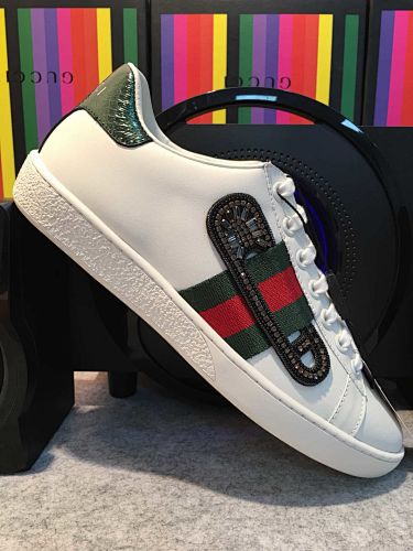 Gucci Ace Web Sneakers