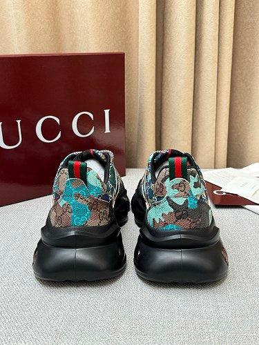 Gucci Rhyton-style Printed Chunky Sneakers
