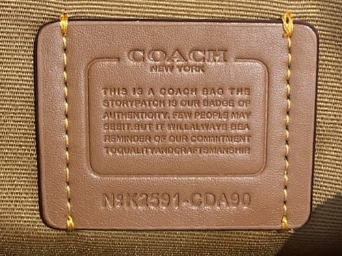 Coach Rowan Satchel in Pastel Multicolor Signature Canvas