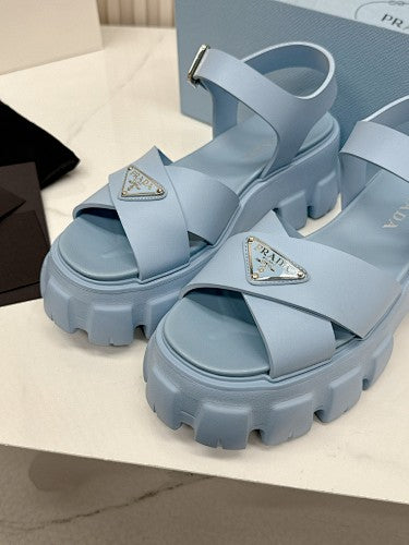 Prada Monolith platform sandals