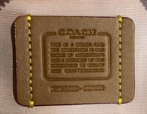 Coach Pink Signature Hobo Shoulder Bag